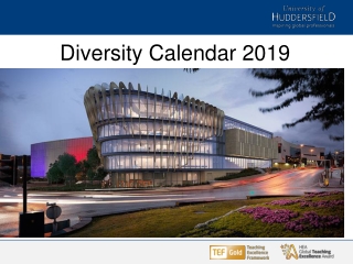 Diversity Calendar 2019