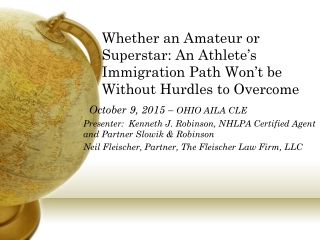 October 9, 2015 –  OHIO AILA CLE