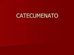 CATECUMENATO