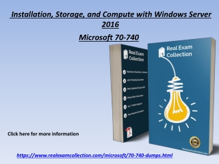 2020 Microsoft 70-740 Exam Questions - 70-740 Exam Dumps