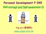 Personal Development P 045