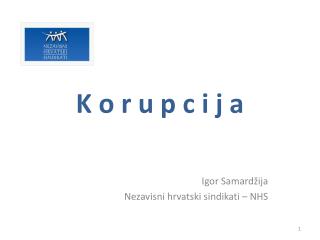 K o r u p c i j a