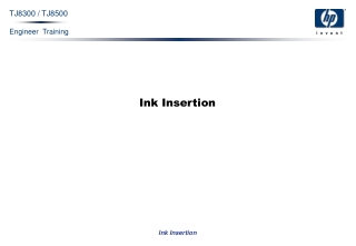Ink Insertion