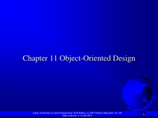 Chapter 11 Object-Oriented Design