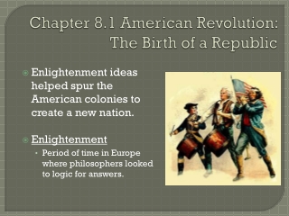 Chapter  8.1  American Revolution:  The Birth of a Republic