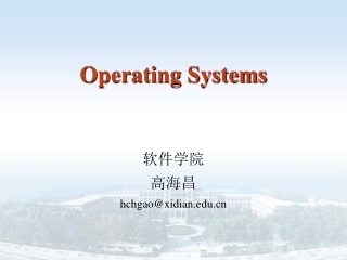 Operating Systems