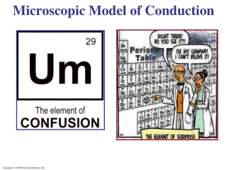 Microscopic Model of Conduction