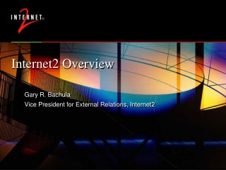 Internet2 Overview