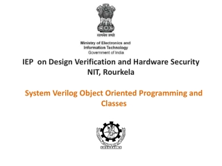 System Verilog Object Oriented Programming and Classes