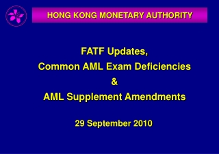 HONG KONG MONETARY AUTHORITY