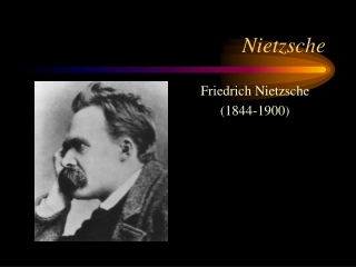 Nietzsche