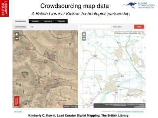 A British Library / Klokan Technologies partnership