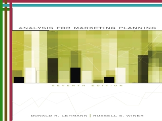 Market Potential and Sales Forecasting