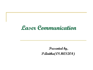 Laser Communication