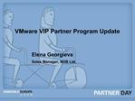 VMware VIP Partner Program Update