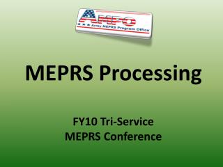 MEPRS Processing