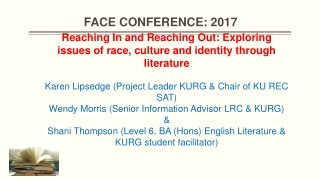 FACE CONFERENCE: 2017