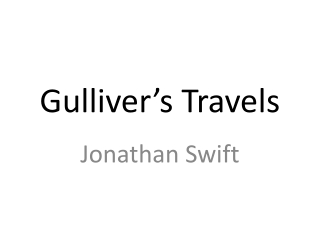 Gulliver’s Travels