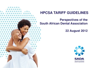 HPCSA TARIFF GUIDELINES