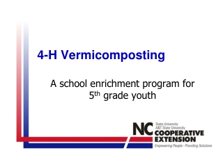 4-H Vermicomposting