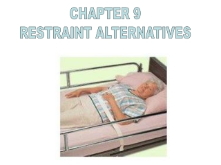 CHAPTER 9 RESTRAINT ALTERNATIVES