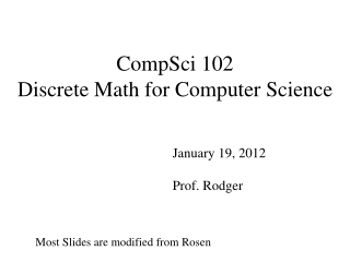 CompSci 102 Discrete Math for Computer Science