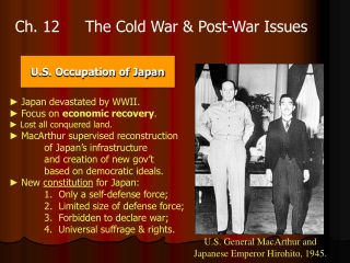 U.S. Occupation of Japan