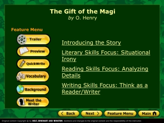 The Gift of the Magi  by  O. Henry