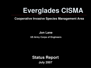 Everglades CISMA