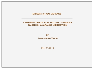 Dissertation Defense