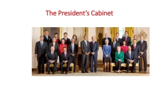 The President’s Cabinet