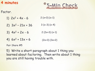 5-Min Check