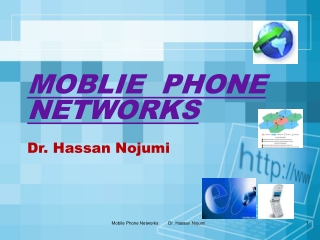 MOBLIE  PHONE NETWORKS Dr. Hassan Nojumi