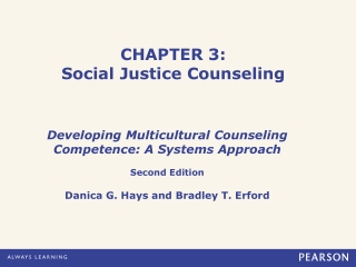 CHAPTER 3: Social Justice Counseling