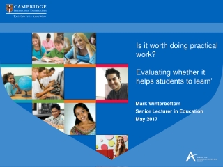 Mark Winterbottom Senior Lecturer in Education May 2017