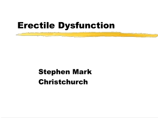 Erectile Dysfunction