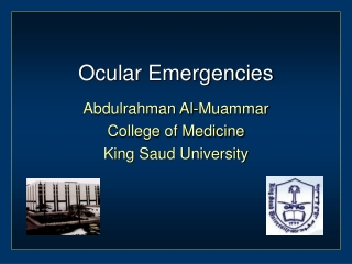 Ocular Emergencies