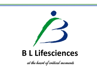 B L Lifesciences