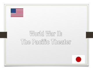 World War II: The Pacific Theater