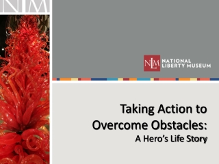 Taking Action to  Overcome Obstacles: A Hero’s Life Story
