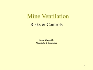 Mine Ventilation