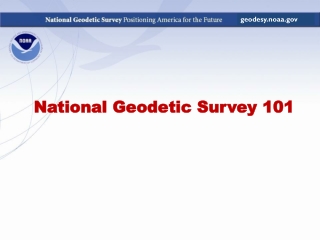 National Geodetic Survey 101