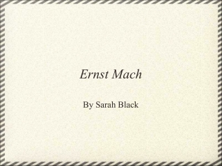 Ernst Mach