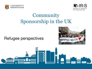 Community Sponsorship in the UK