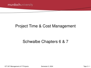 Project Time &amp; Cost Management