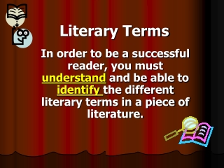 Literary Terms