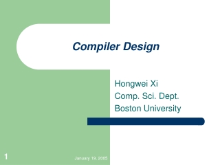 Compiler Design