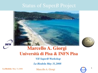 Status of Super B  Project