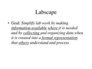 Labscape