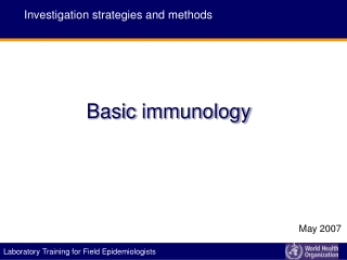 Basic immunology